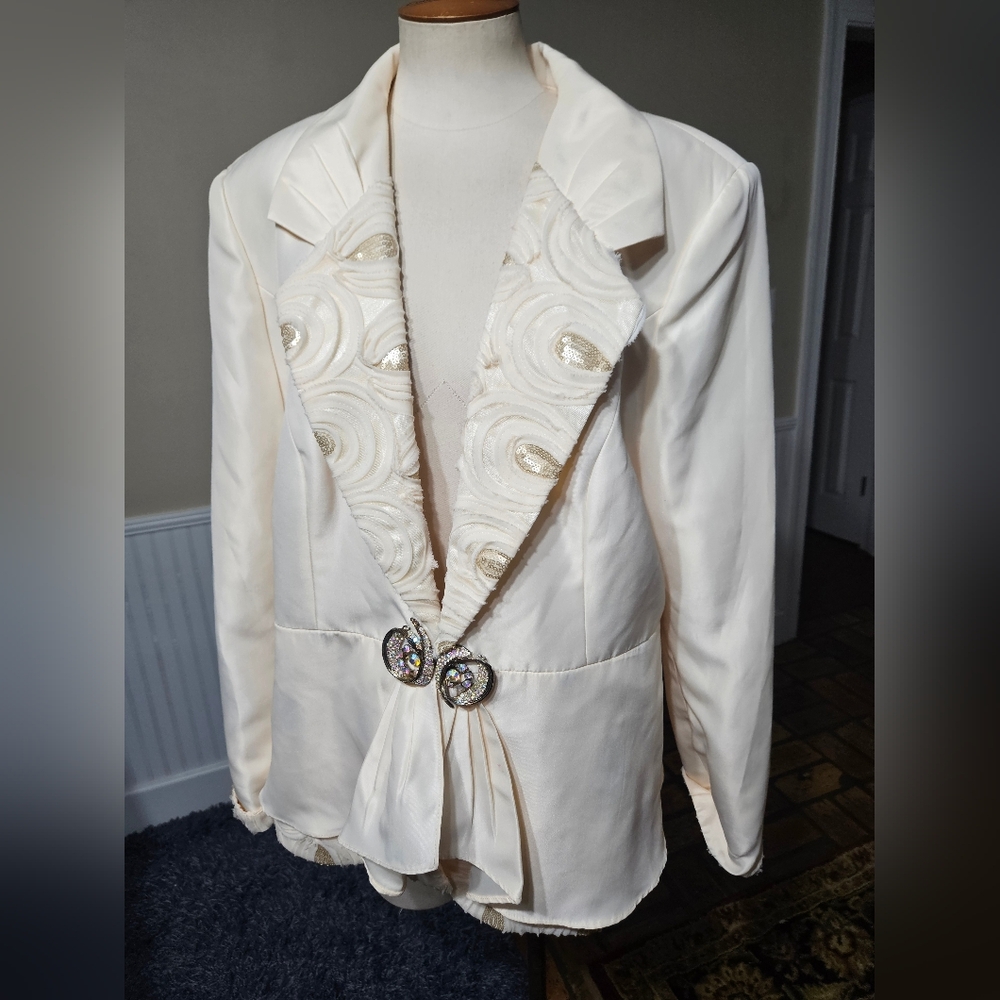 Serafina Elegant Formal Church Jacket Size 18